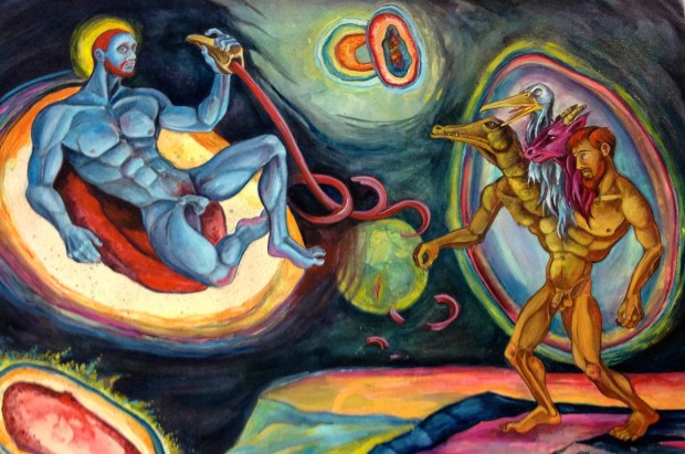 Greco_Hubris of the Gods-watercolor